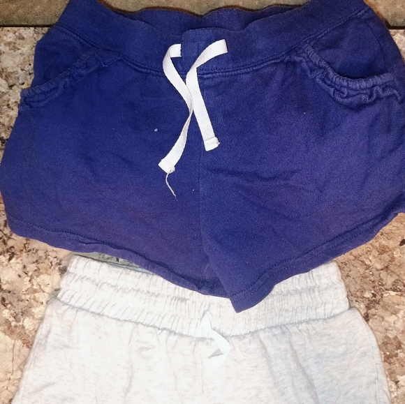 Kids Pink, Gray, and Navy Shorts Set - Picture 3 of 4